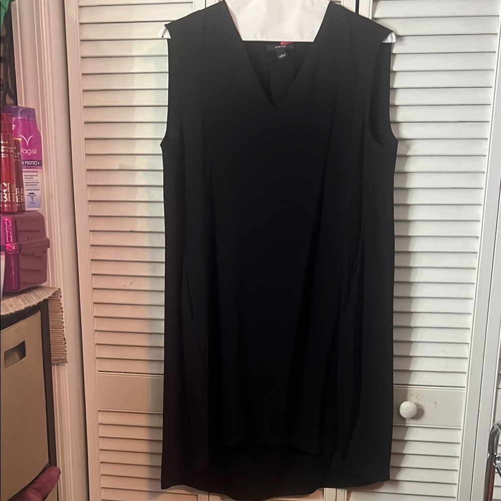🍀Alafani Women’s Elegant Black Sleeveless Dress